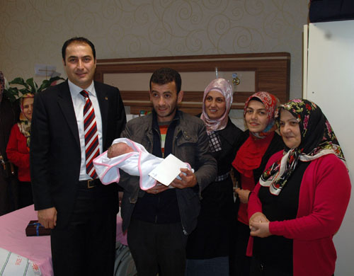 Rize'de Günün En Şanslı Bebeği