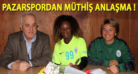 Pazarspor Kamerun dan Micahaella ile anlaşmaya vardı.