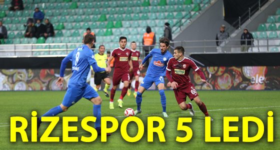 Ziraat Türkiye Kupası , Çaykur Rizespor: 5 - İnegölspor: 0