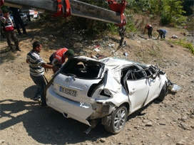Antalya'da trafik kazası: 1 ölü