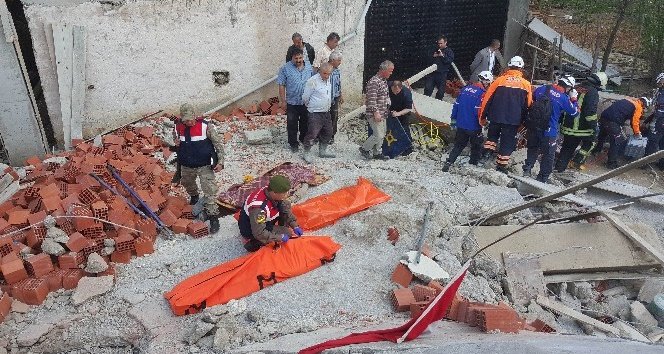 Samsun’da garaj inşaatı çöktü: 3 ölü
