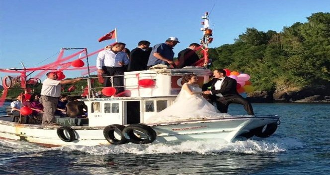 Fatsa'da Gelin Teknesi