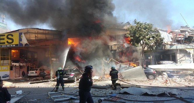 Samsun’da sanayide büyük çaplı yangın