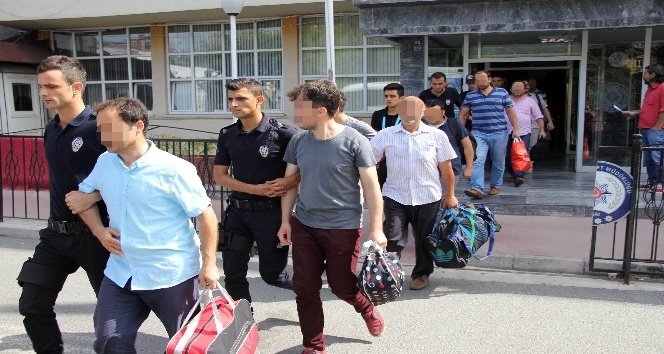 Samsun’da FETÖ’den 17 kişi adliyeye sevk edildi
