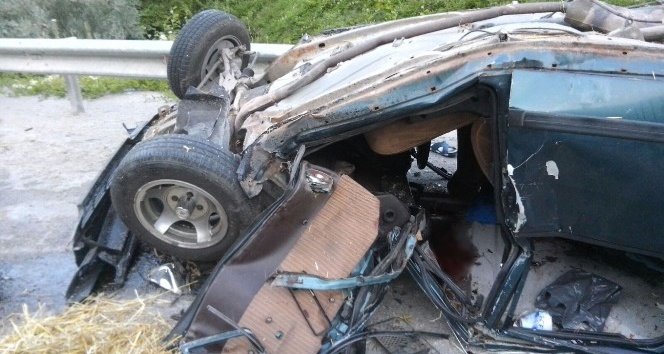 Sinop’ta trafik kazası: 1 ölü, 3 yaralı