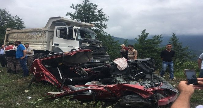 Samsun’da Trafik Kazası
