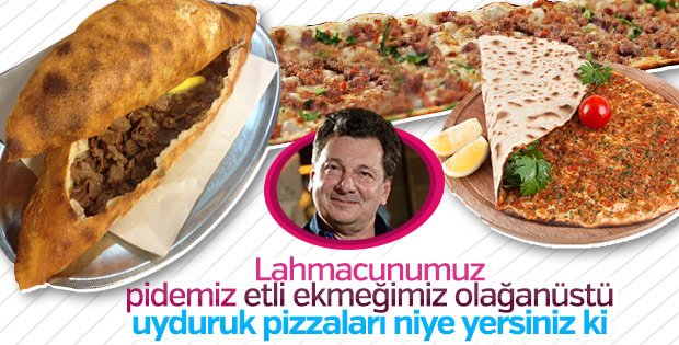 Vedat Milor pizzaya olan ilgiyi eleştirdi