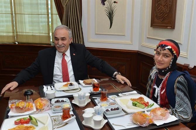 Hamdu Sena Tarım Baknı Fakıba İle Görüştü