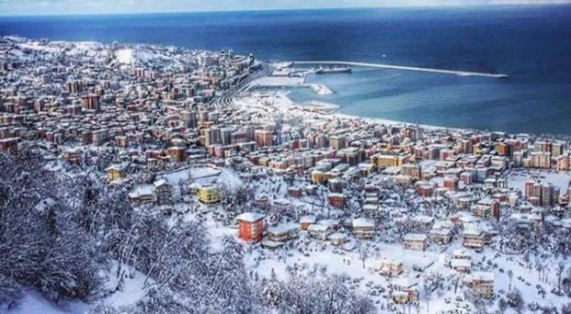 Rize ve Artvin İçin Kar Uyarısı
