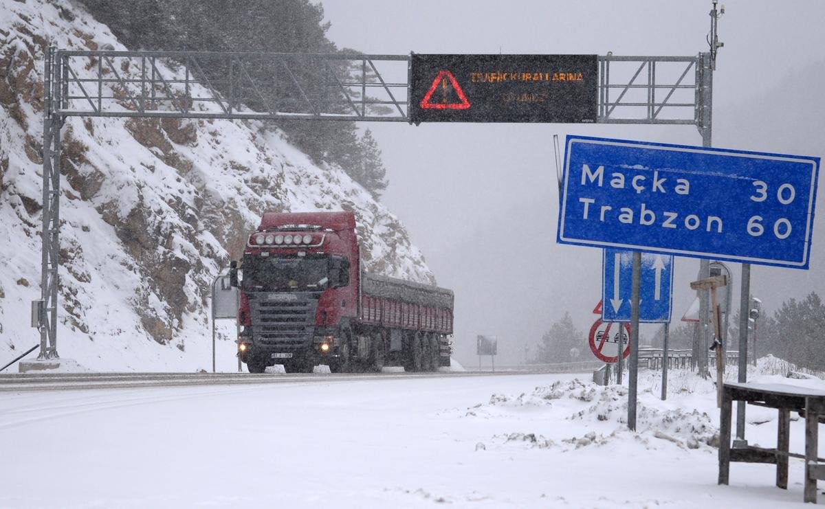 Doğu Karadeniz'de kış
