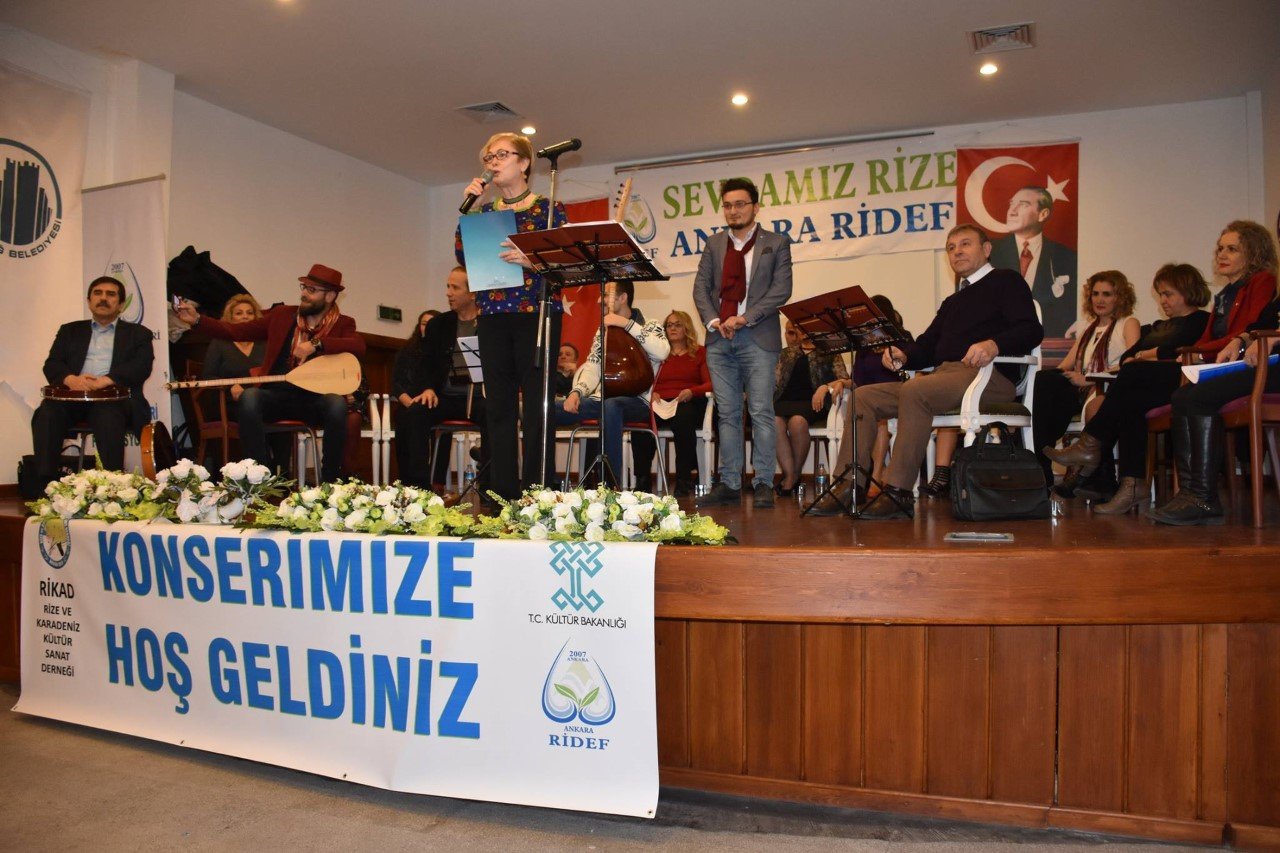 BAŞKENTTE RİZE TÜRKÜLERİ