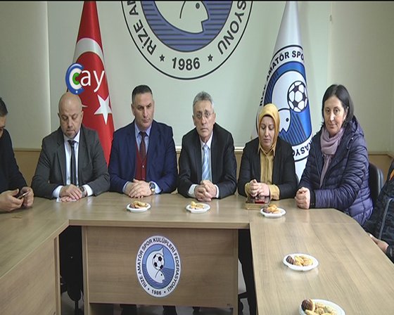 Rize Amatör Spor Kulüplerinden Çaykur'a Destek