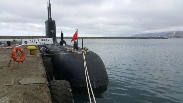 Tcg 1. İnönü, Rize Limanı'nda Aborda Oldu