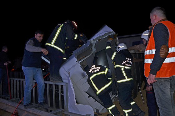 Ordu'da tır devrildi: 1 ölü