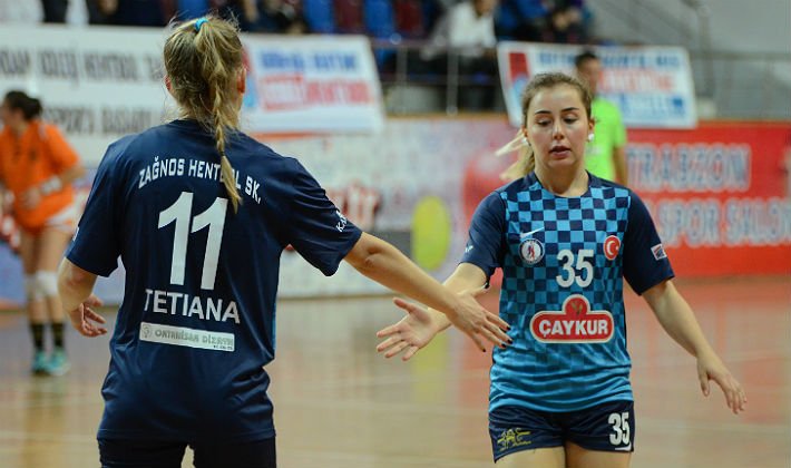 Ardeşen Gsk Zağnosspor'u 39-27 Mağlup etti