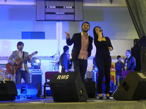 Rize Üniversitesinde Coşkulu konser