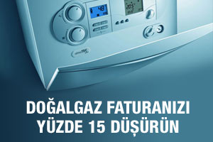 Kombilerde doğru kullanım yüzde 15 tasarruf sağlıyor