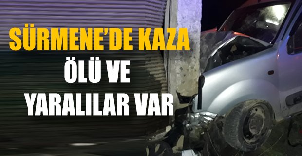 Trabzon'da Trafik Kazası: 1 Ölü, 5 Yaralı