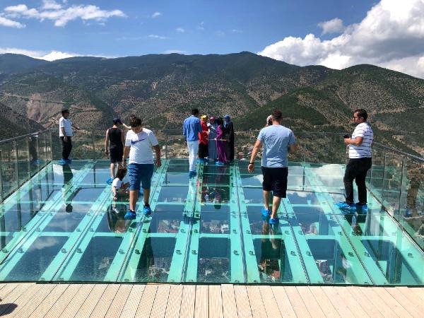 240 Metredeki Cam Seyir Terası Korkutuyor