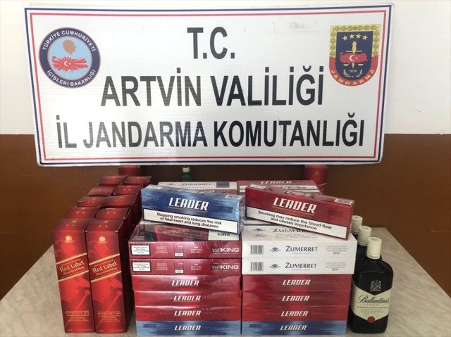 Artvin'de Kaçakçılıkla Mücadele