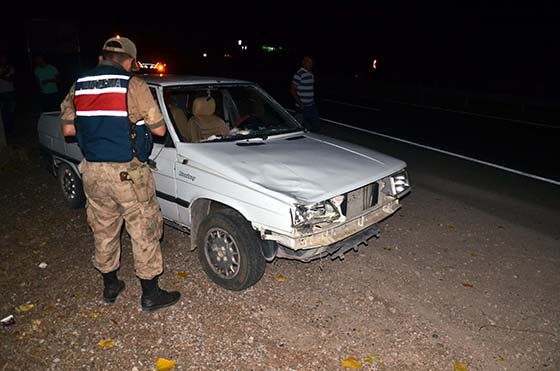 Amasya'da otomobilin çarptığı yaya öldü