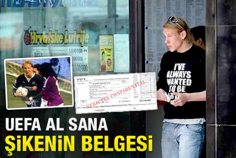 Zagreb-Lyon maçındaki şikenin belgesi