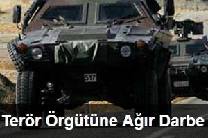 Terör Örgütüne Ağır Darbe