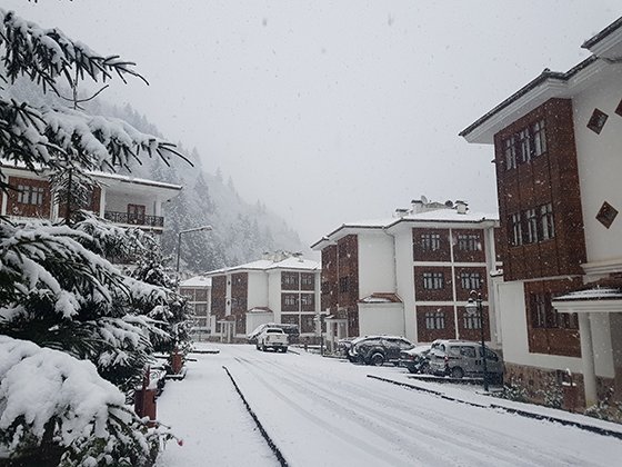 Doğu Karadeniz'de kış