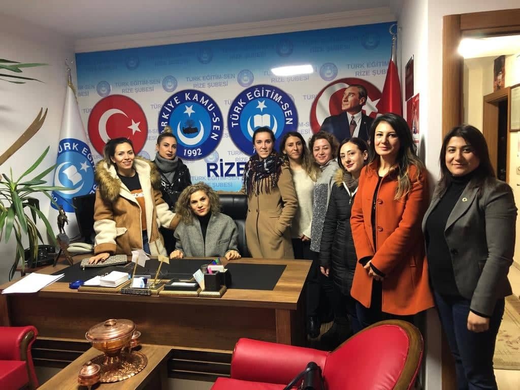 TÜRK EĞİTİM-SEN RİZE ŞUBESİ KADIN KOMİSYONU SEÇİMİ YAPILDI