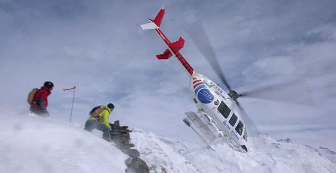 Kaçkarlar'da heliski heyecanı başladı