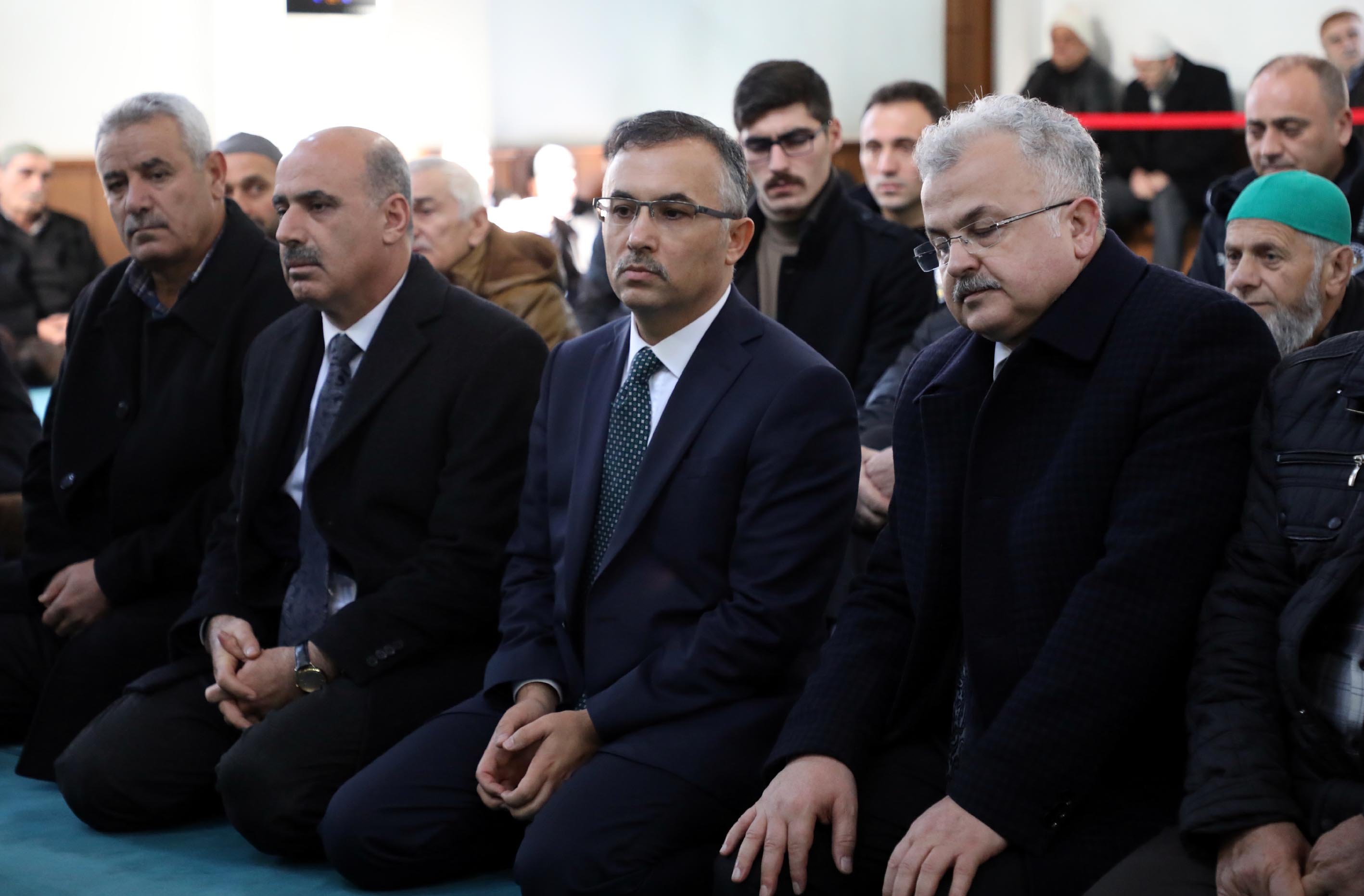 Rize'de Şehit Emniyet Müdürü Verdi için mevlit okutuldu