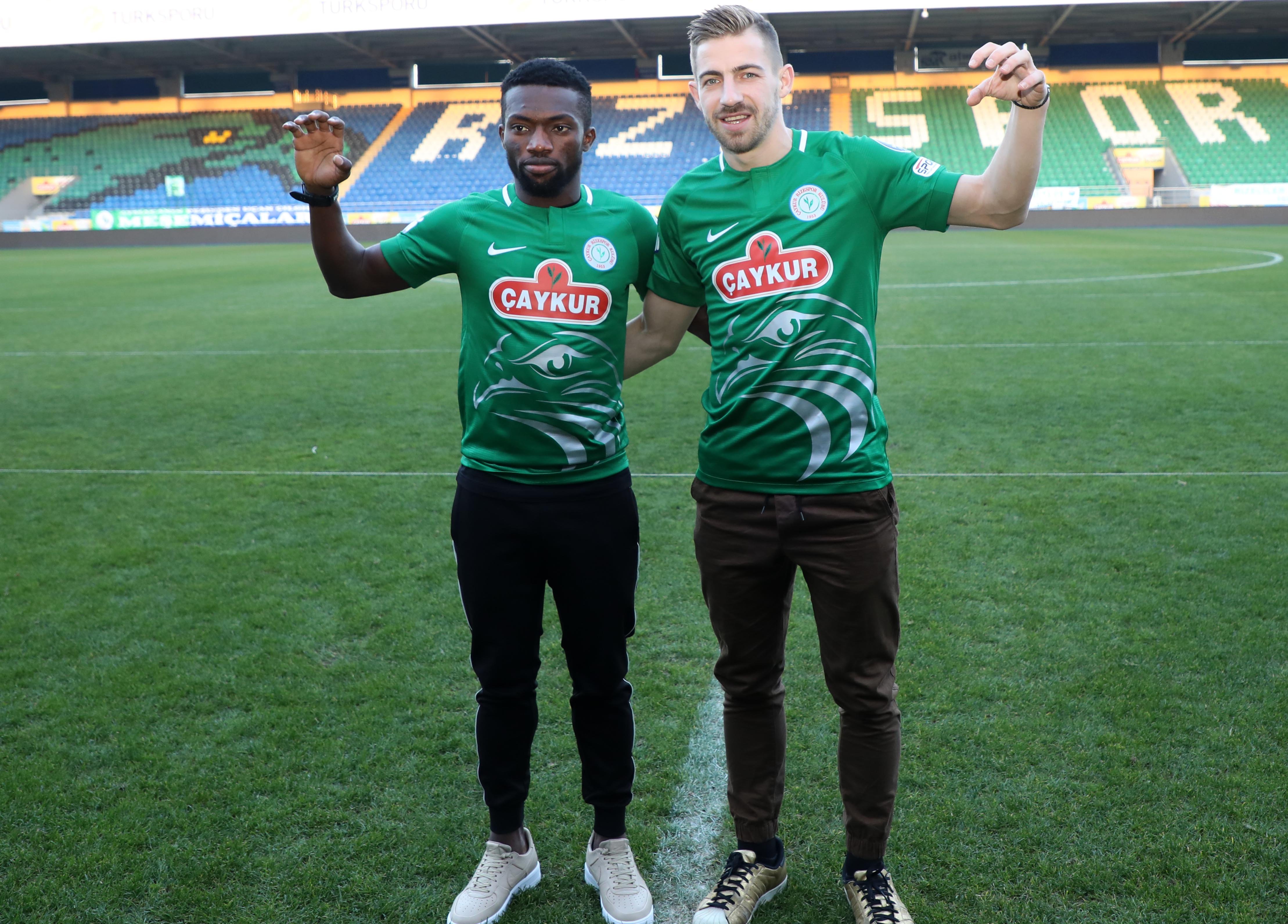 Çaykur Rizespor, yeni transferlerini tanıttı