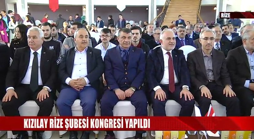 KIZILAY RİZE ŞUBESİ KONGRESİ YAPILDI