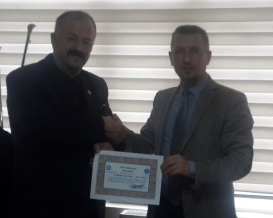 Köseoğlu'ndan Çaytv ye Teşekkür Belgesi
