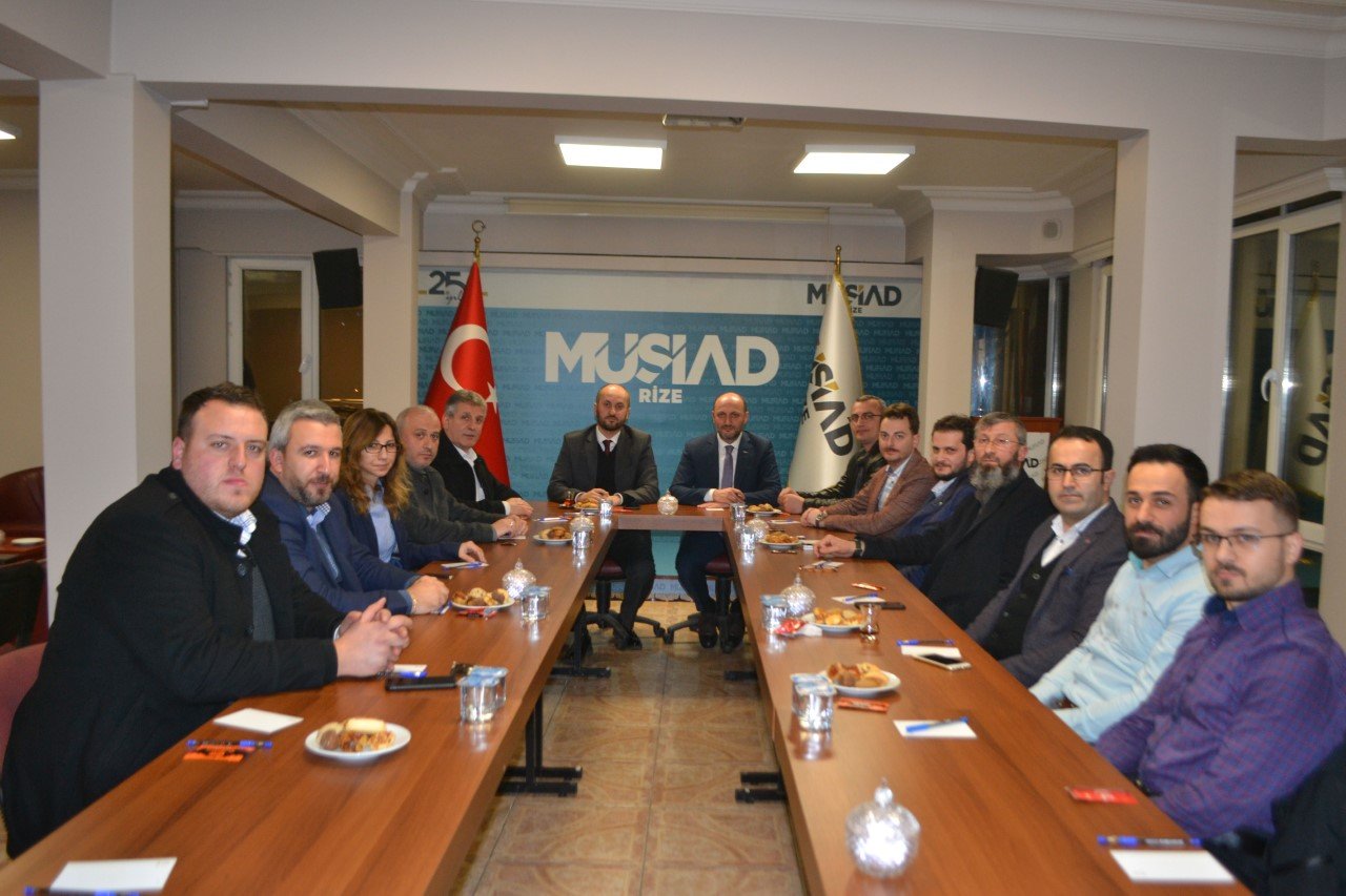 Ajans’tan Rize MÜSİAD’da Bilgilendirme Toplantısı