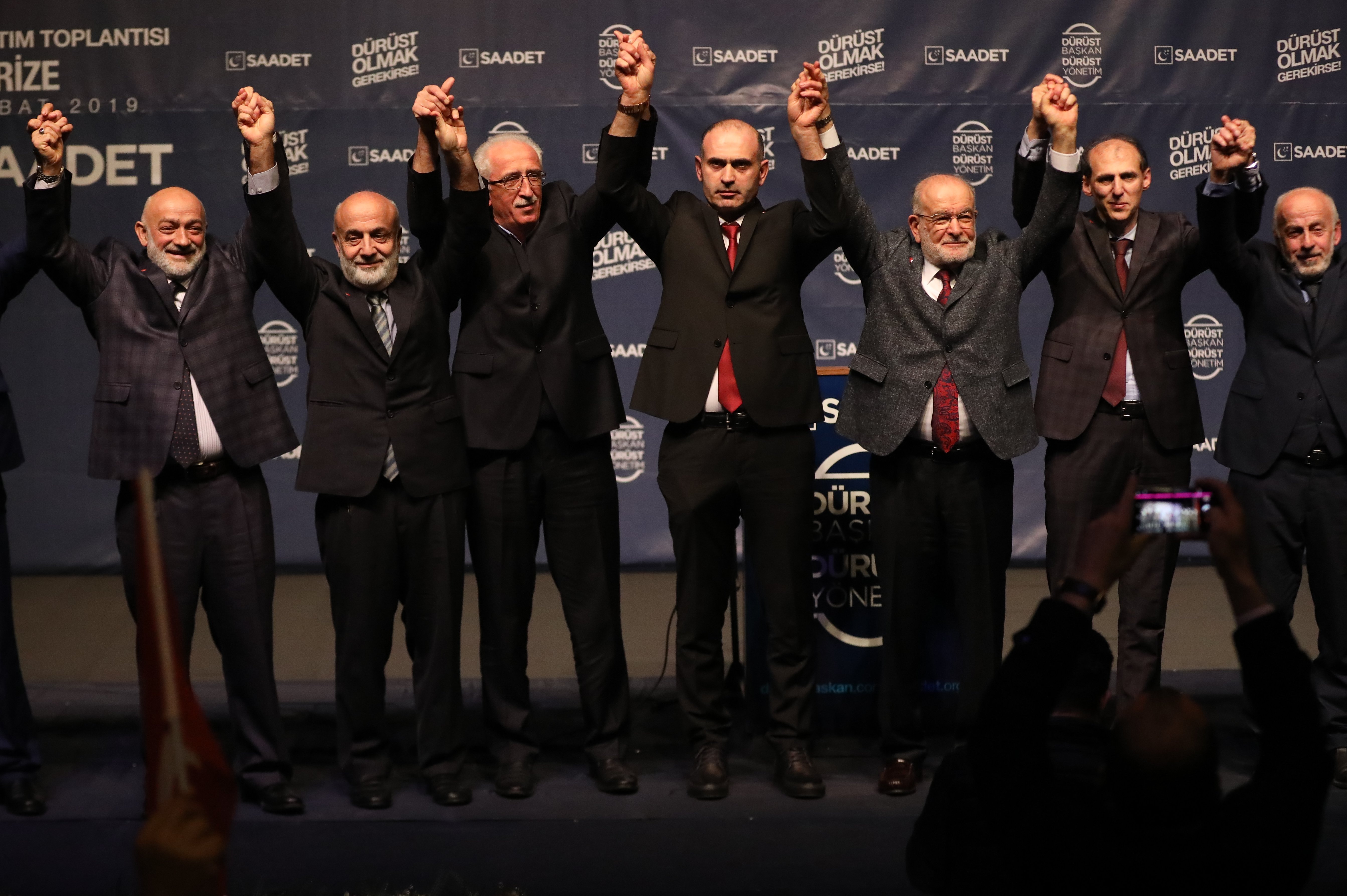Saadet Partisi, Rize adaylarını tanıttı