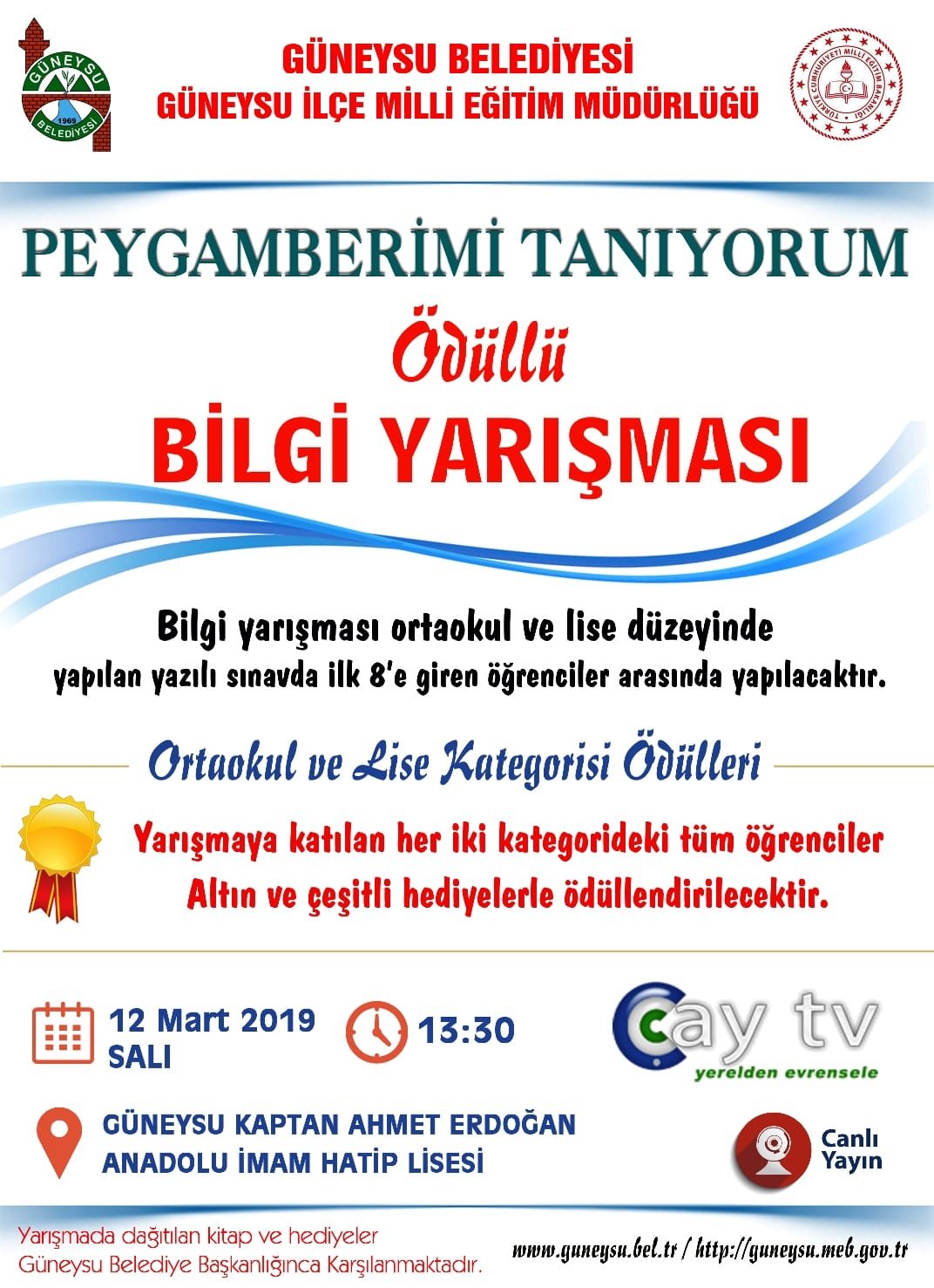 Peygamberimi Tanıyorum Ödüllü Bilgi Yarışması