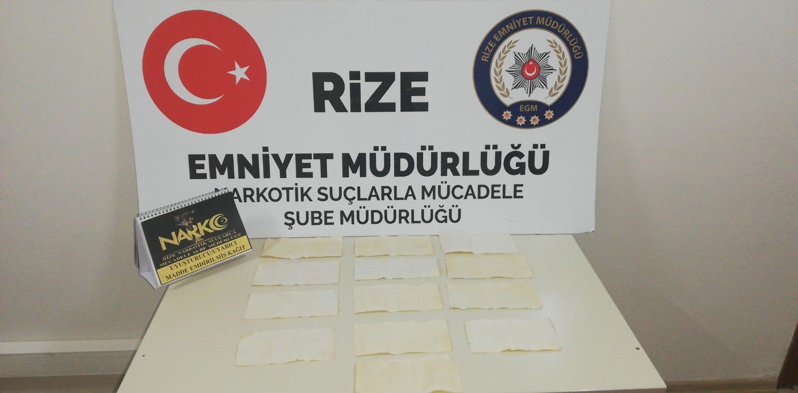 RİZE EMNİYETİ ZEHİR TACİRLERİNE GÖZ AÇTIRMIYOR