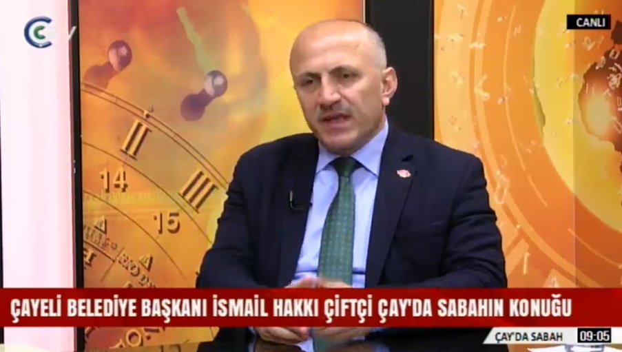 ÇAYELİ BELEDİYE BAŞKANI İSMAİL HAKKI ÇİFTÇİ ÇAY'DA SABAHTAYDI