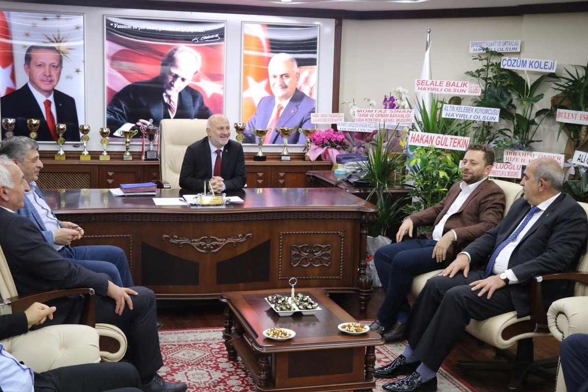 AK Parti'nin Rize'de En Yüksek Oy Aldığı İlçeye Avcı'dan Ziyaret