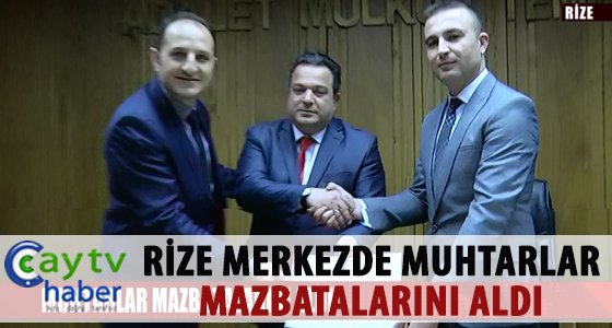 MUHTARLAR MAZBATALARINI ALDI
