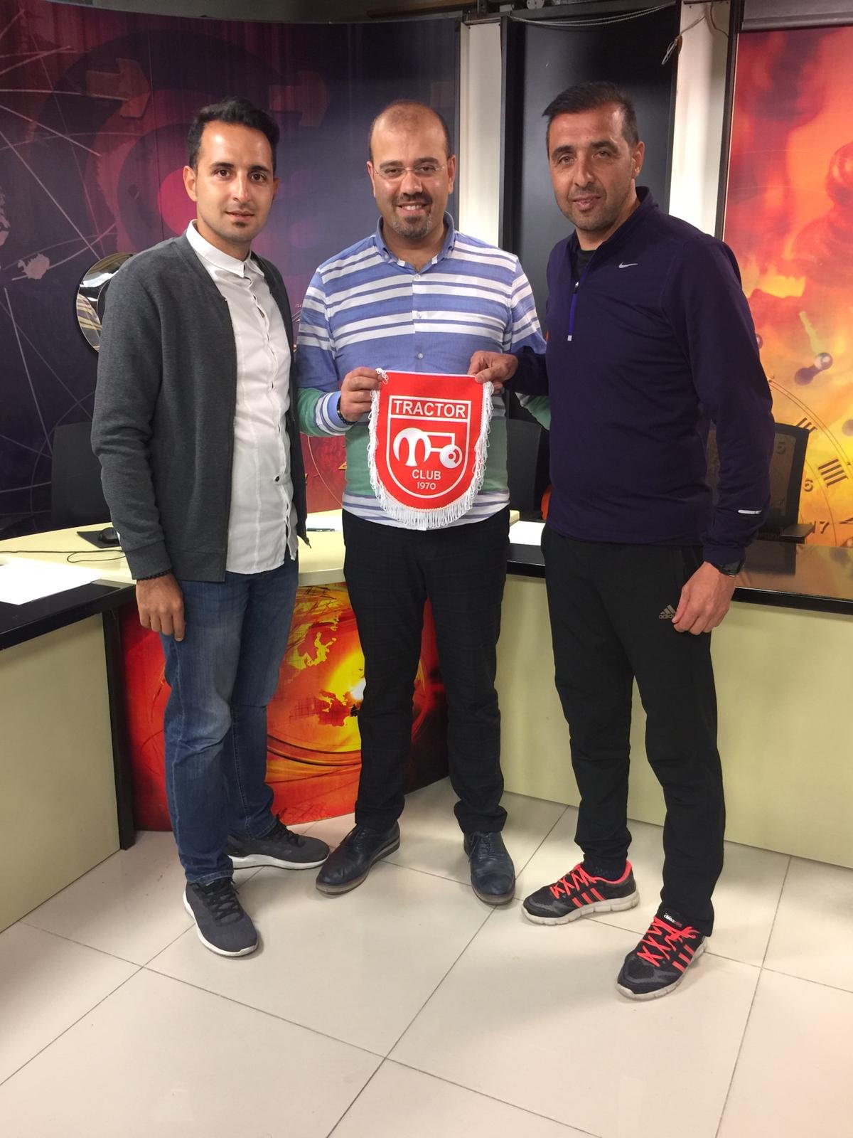 İran Takımı Tractör Sazi Alt Yapı Sorumlusu Yunus Bahuned ve Menejer Rıza Fereçpur çay tv ye açıklam