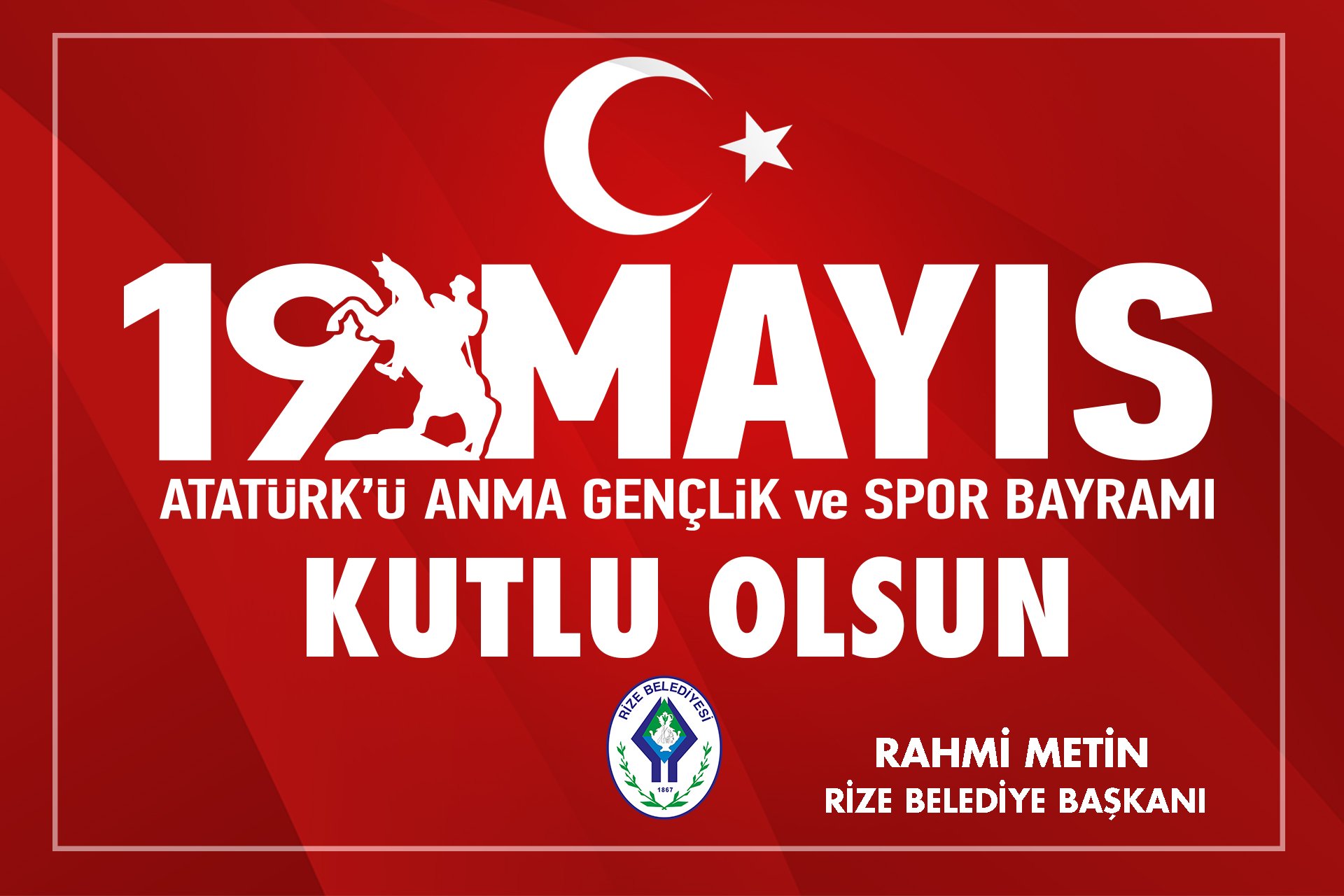 BAŞKAN METİN’DEN 19 MAYIS MESAJI