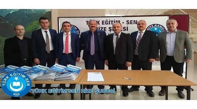 Türk Eğitim-Sen Rize Şube Yönetim Kurulundan Basın açıklaması