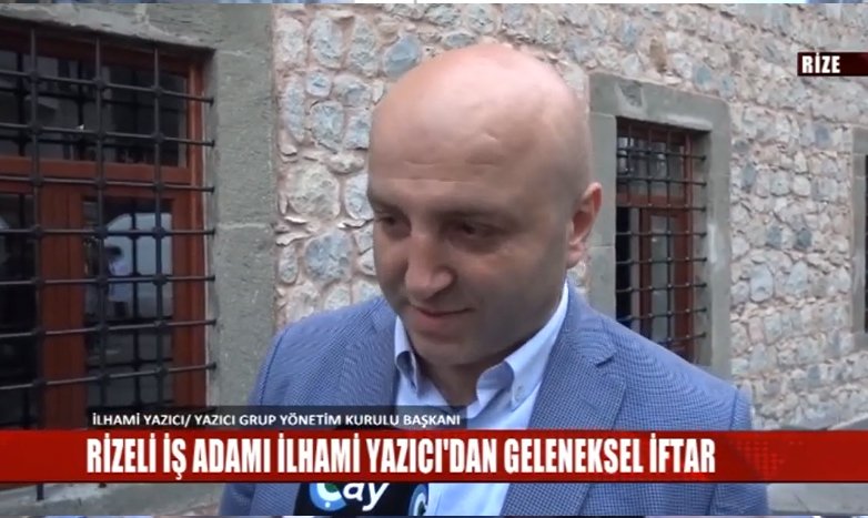 RİZELİ İŞ ADAMI İLHAMİ YAZICI’DAN GELENEKSEL İFTAR