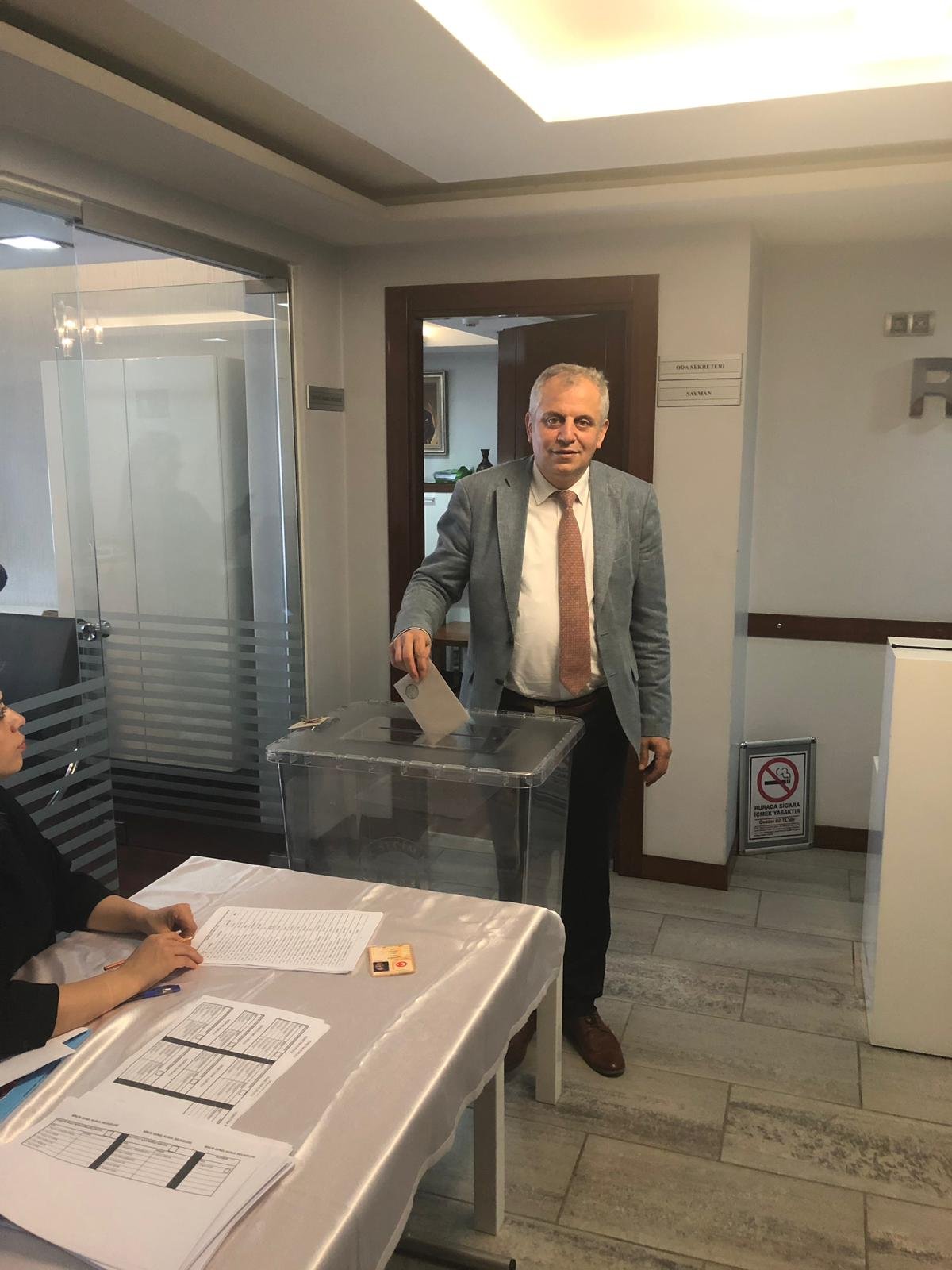 Rize SMMM Odasına Başkanlığına Yeniden Ali Fuat ÇAKMAKÇI seçildi