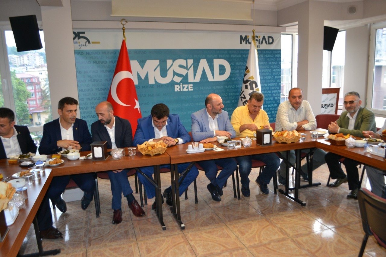 Rize MÜSİAD’da Bayramlaşma