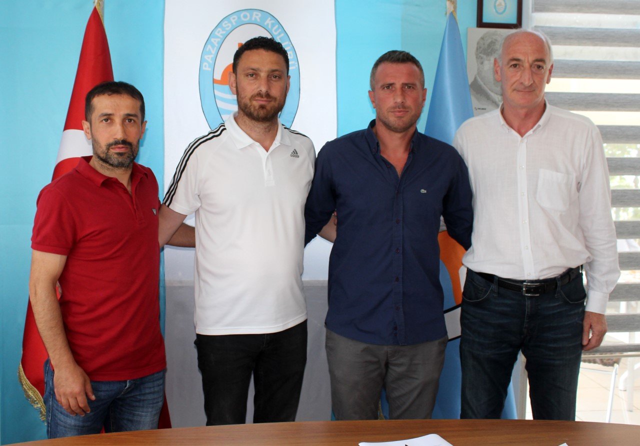 PAZARSPOR TEKNİK EKİP İLE ANLAŞMAYA VARDI