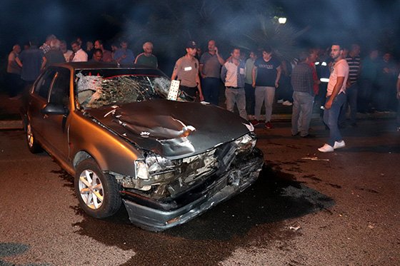 Ordu'da otomobil yayalara çarptı: 2 ölü, 1 yaralı