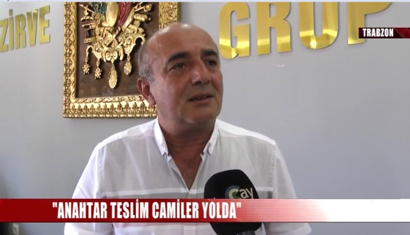 ANAHTAR TESLİM CAMİİLER YOLDA
